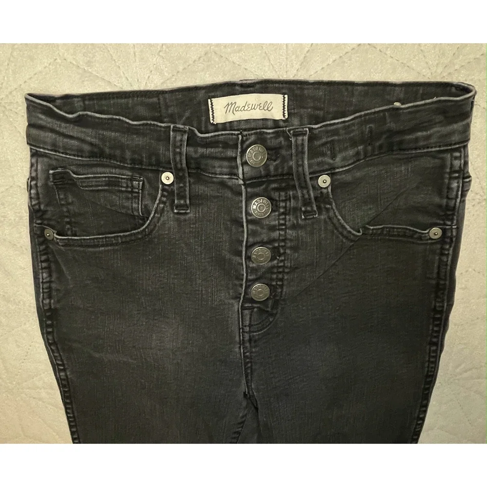 Madewell Jeans, Women's Size 26, Washed Black 10